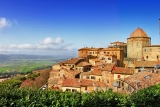 beautiful old Volterra - medieval town of Tuscany, Italy